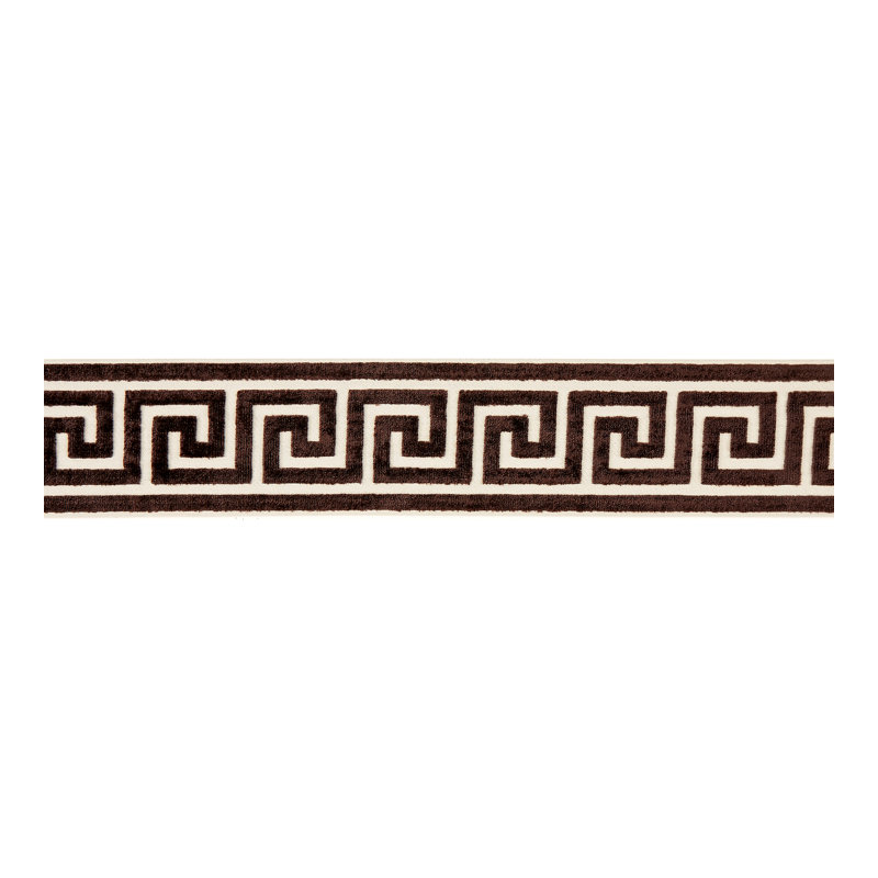Tissu en velours Oriana, Espresso
