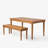 Carvella Solid Wood 63'' Dining Table