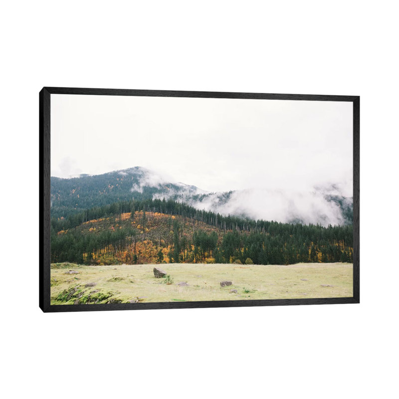 Mountains, Portland, Oregon by Lovelylittlehomeco - Gallery-Wrapped Canvas Giclée on Canvas, 66.04 cm H x 45.72 cm W