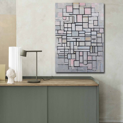 Leinwandbild von Piet Mondrian