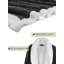 Peignoir mi-mollet en molleton avec poches-1266964980