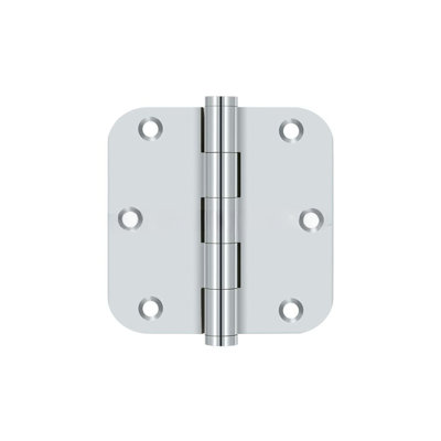 Charnières Deltana DSB35R526 3-1 / 2 "x 3-1 / 2" x 5/8 "en chrome poli Deltana