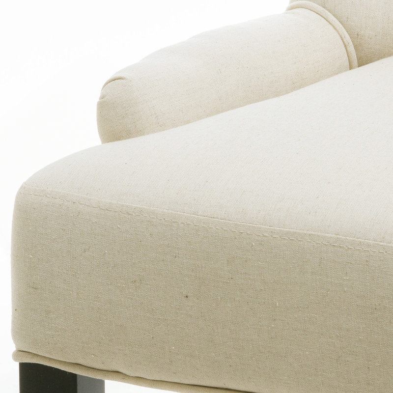 Chaises de salle à manger rembourrées Modern, 2, Brun foncé polyuréthane