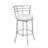 Morris Swivel Stainless Steel Metal Counter Height Bar Stool-41668716-17838078