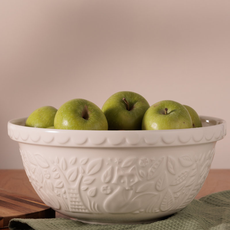 In The Forest Earthenware Mixing Bowl