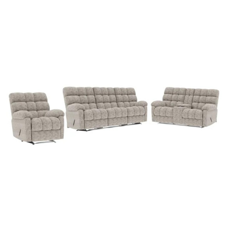 Ensemble de salon configurable Lancaster, Beige