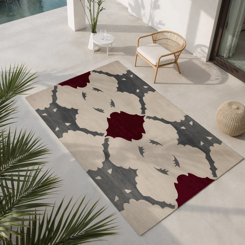 Tapis intérieur et extérieur poli, Rectangulaire 2 pi x 3 pi