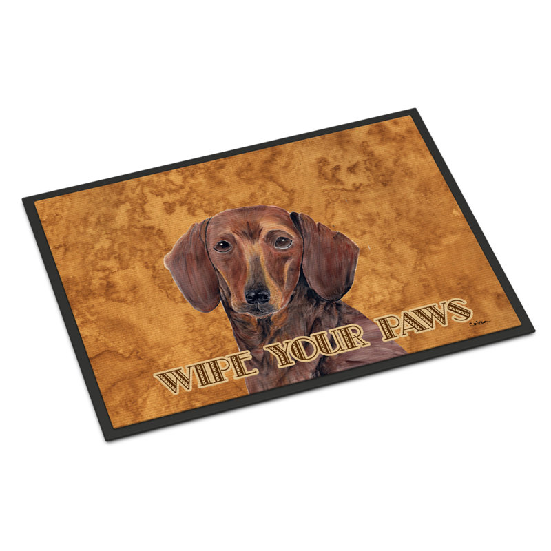 Paillasson Dachshund, Rectangle 2 pi x 3 pi