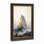 Art mural antique sur toile encadré doré pour le salon, la chambre à coucher, le bureau ou le vestibule - décoration murale décorative avec sommet de montagne-129043056-129043059