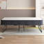 Lit simple escamotable avec matelas en mousse de 4 pouces