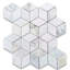 Calacatta 11" x 10" Marble Mosaic Tile-79891938