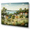 Country clubs croquet garden II - Architecture, art mural sur toile