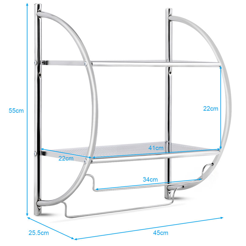 Eddins Wall Towel Rack