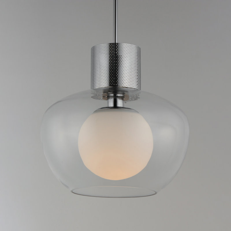 Incognito 1 - Light Pendant, Polished Chrome, Clear