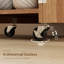 Table de couture pliante avec abattant, table de bricolage roulante, brun-119458097