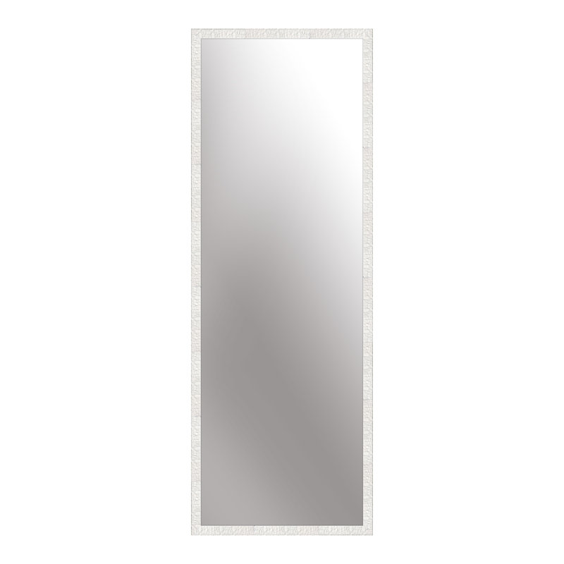 nielsen Home Florentina Wall Mounted Mirror, White, 170cm H x 70cm W