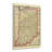 1888 Indiana Map Poster Wall Art on Paper-1291568700
