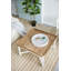Table basse carrée en bois