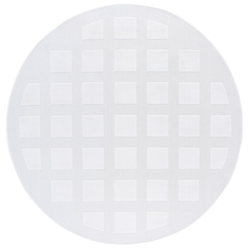 Yiannis Performance Geometric Rug, Square 6'7"