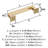 Lintel Center-to-Center Cabinet Pull-111952450-111952453