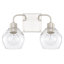 Éclairage pour salle de bain à intensité variable 2 lumières Bailey-483465445-455700740