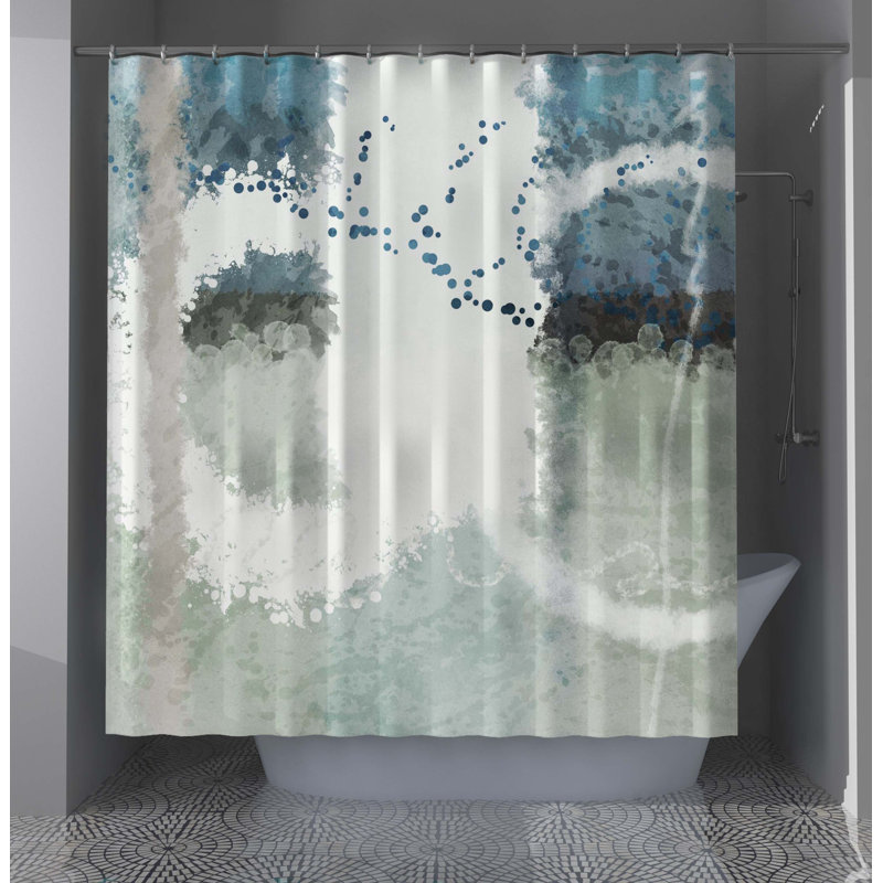 Abstract Shower Curtain