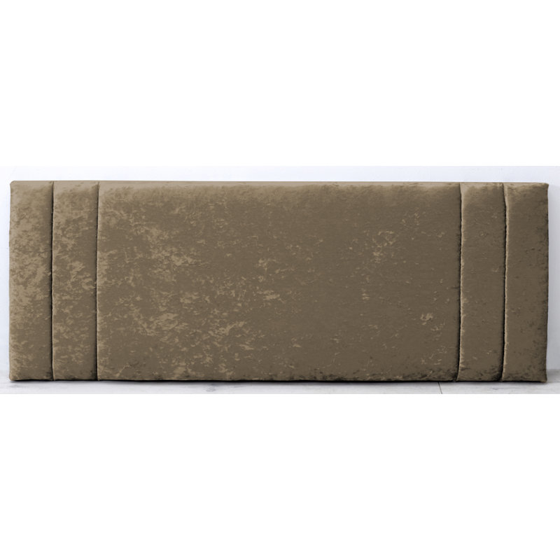 Velasquez Upholstered Headboard, Truffle, Single (3') 
