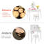 Aadil Kids Vanity Stool with Mirror