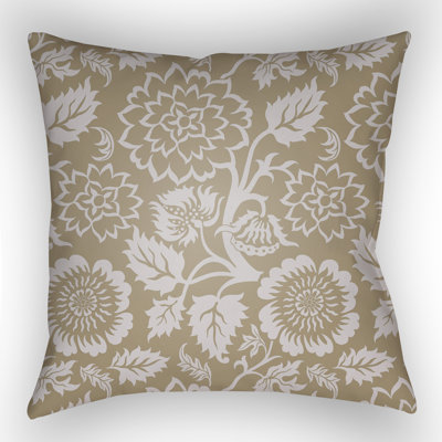 Moody Floral Floral Throw Pillow