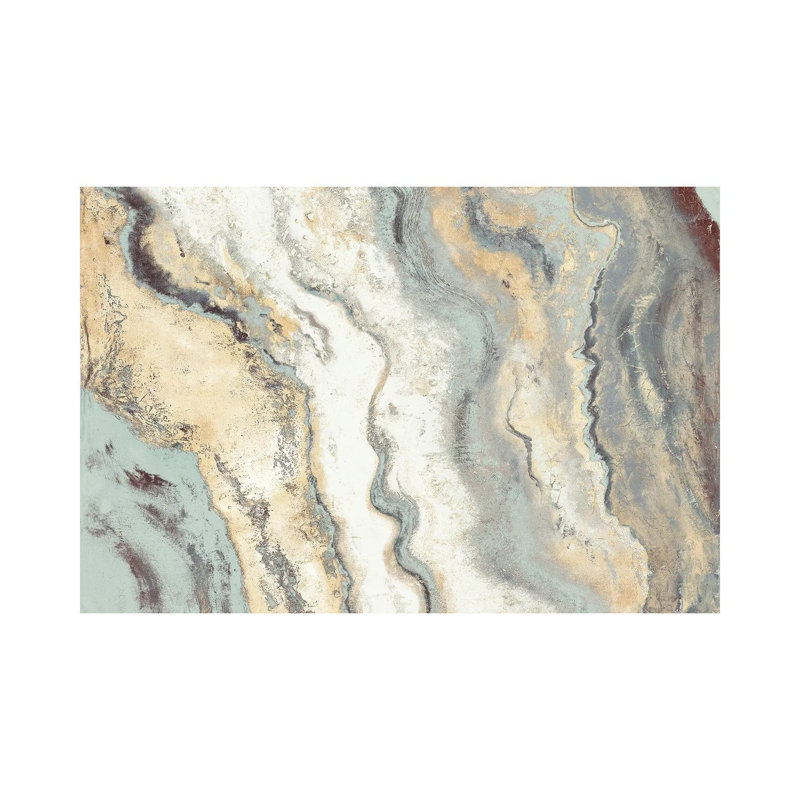 «Cool Flow II» par Patricia Pinto, reproduction d'art sur toile, Toile tendue, Pas de tapis, H 48 po x l 32 po x P 1,5 po