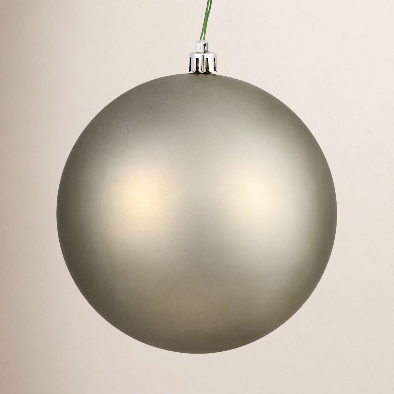 Three Posts™ 2" Shatterproof Bauble, Chocolate Shiny
