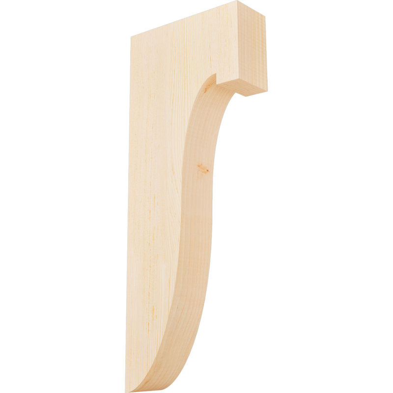 Del Monte Corbel, H 26 po x l 3,5 po x P 10 po, Sapin de Douglas, Lisse