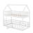 Twin Over Twin House Bunk Bed With Door And Fence-291774509