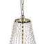 DIAMANTE 2 - Light Gold Chandelier Pendant