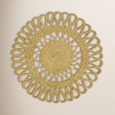 Dhaka Jute Round Placemat