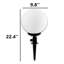 Lampe sur pied d'extérieur Globe Stake