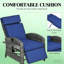 Méridienne inclinable, Fauteuil inclinable de patio-907476681