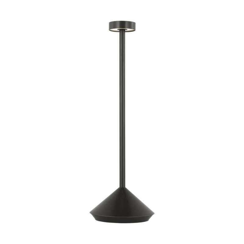 Moneta LED Table Lamp, 13" H x 4.3" W x 4.3" D
