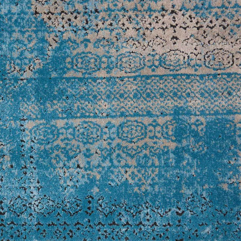 Tapis bleu Maren, Rectangle 2 pi 2 po x 3 pi 9 po
