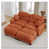 Orange+2 Seat+2Ottoman