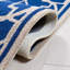 Tapis intérieur / extérieur bleu marine / ivoire Childers-15993069