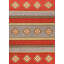 Mesa Wool Southwestern Area Rug in Red-50584169