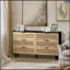 Armoire de rangement polyvalente en rotin pour l'organisation et la décoration de la maison-909702966