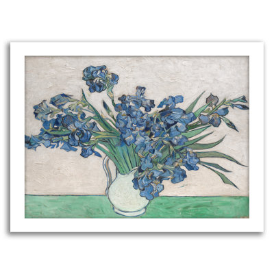 Winston Porter Larica Irises by Vincent Van Gogh Print | Wayfair