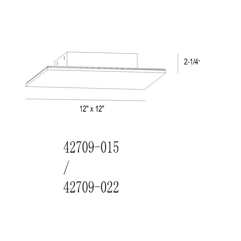 Annette LED Flush Mount, Silver