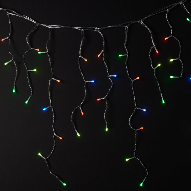 Vivvi App Based Icicle Lights, 16.4' 143 LEDs