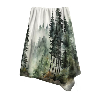 Jeté Pine Tree Misty Morning I