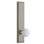 Grandeur Fifth Avenue Tall Plate Privacy with Hyde Park Door Knob