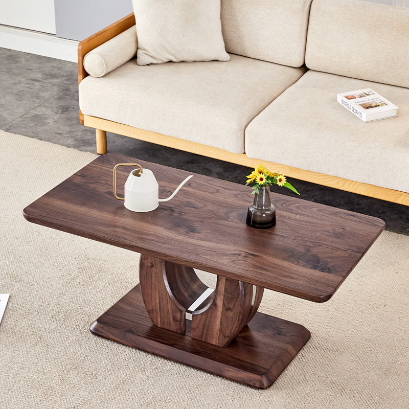 Wood Coffee Table, Walnut