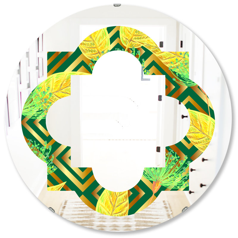 Miroir mural Whirl Circular II, H 31,5 po x l po
